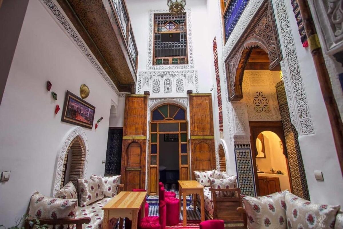 Hotel Dar Benfares Rcif Fez Esterno foto